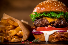 Beef Burger & Veggie Burger